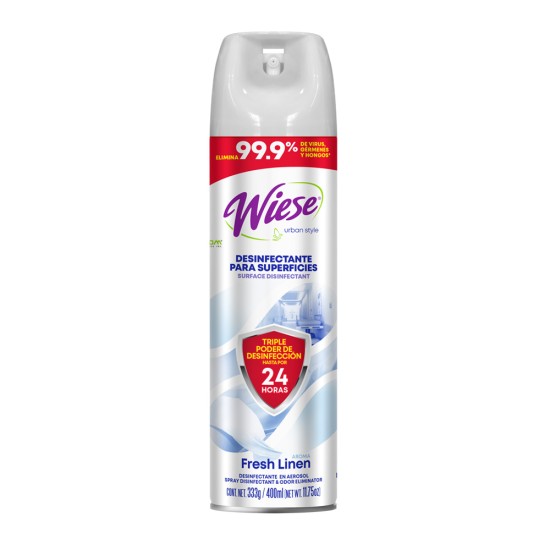 Spray Disinfectant  Fresh Linen 24hrs  11.39oz